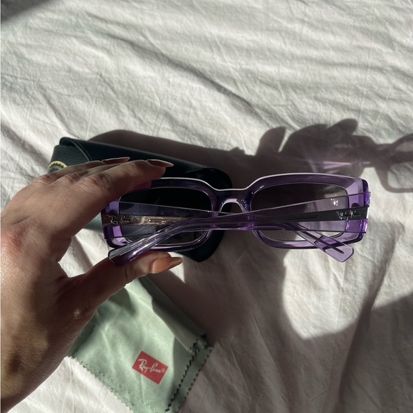 Ray Ban Transparent Sunglasses - Picture 3 of 5